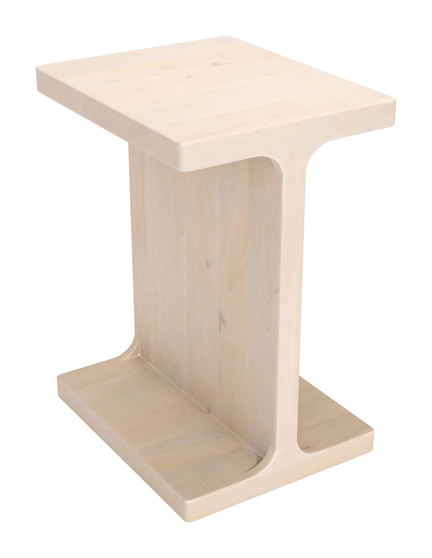 Mesa auxiliar natural: mesa de comedor elegante y duradera para espacios con estilo