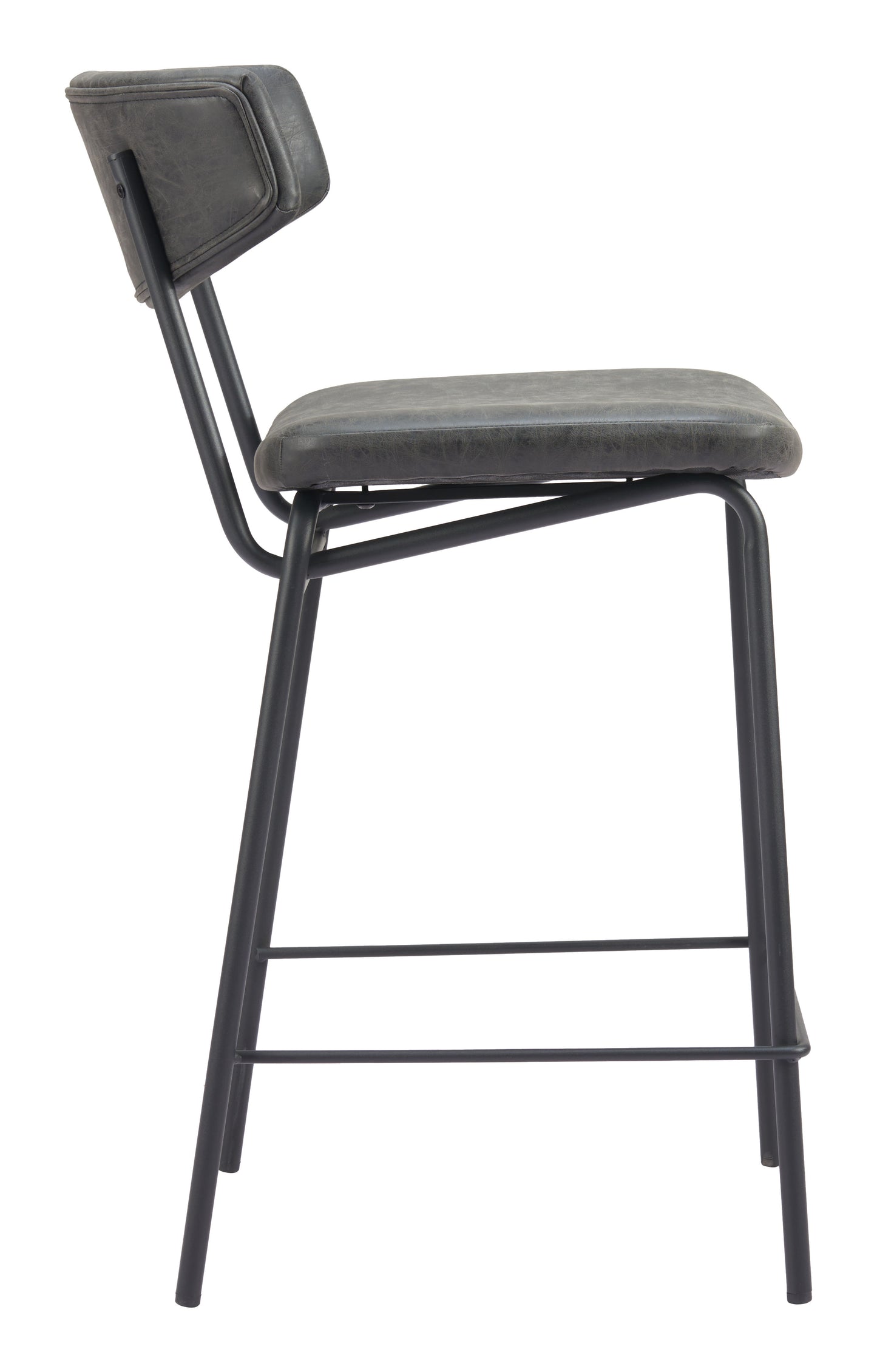 Counter Stool (Set of 2) Vintage Black - Premium Quality & Stylish Design for Your Home