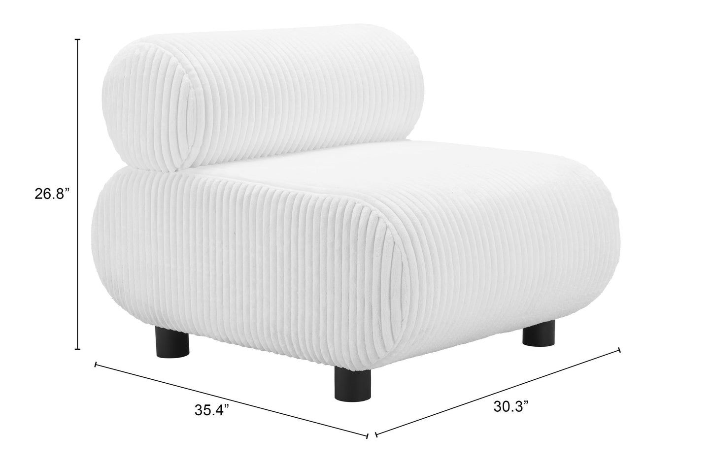 Silla decorativa blanca: asiento moderno y ergonómico para el hogar y la oficina