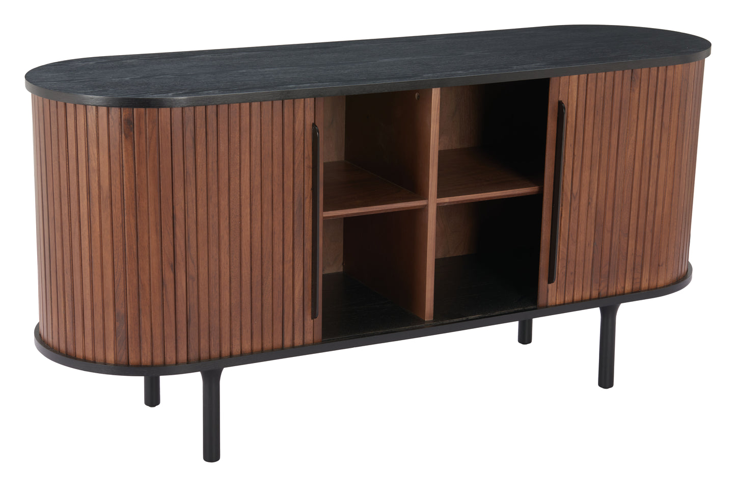 Buffet Koriana noir et noyer