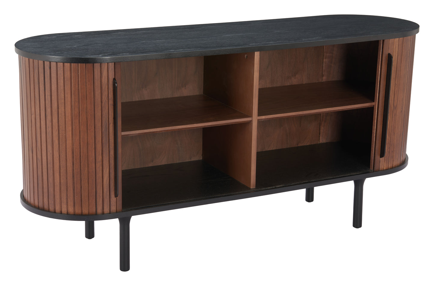 Buffet Koriana noir et noyer