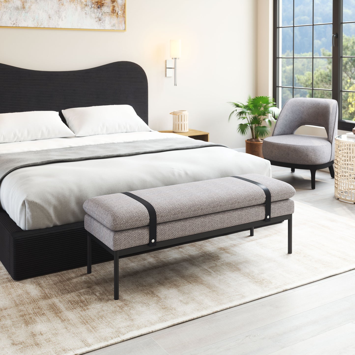 Banco Gris - Calidad Premium y Diseño Elegante para tu Hogar