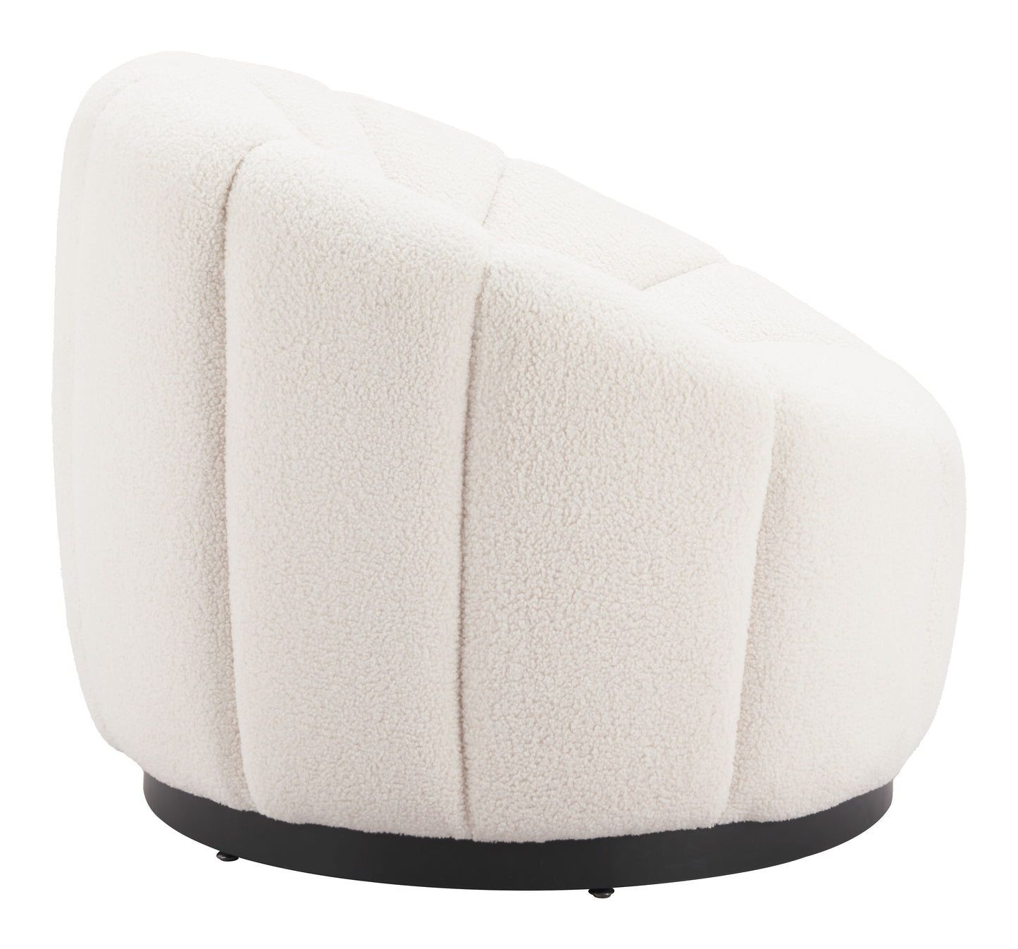 Fauteuil d'appoint Bhoutan Crème