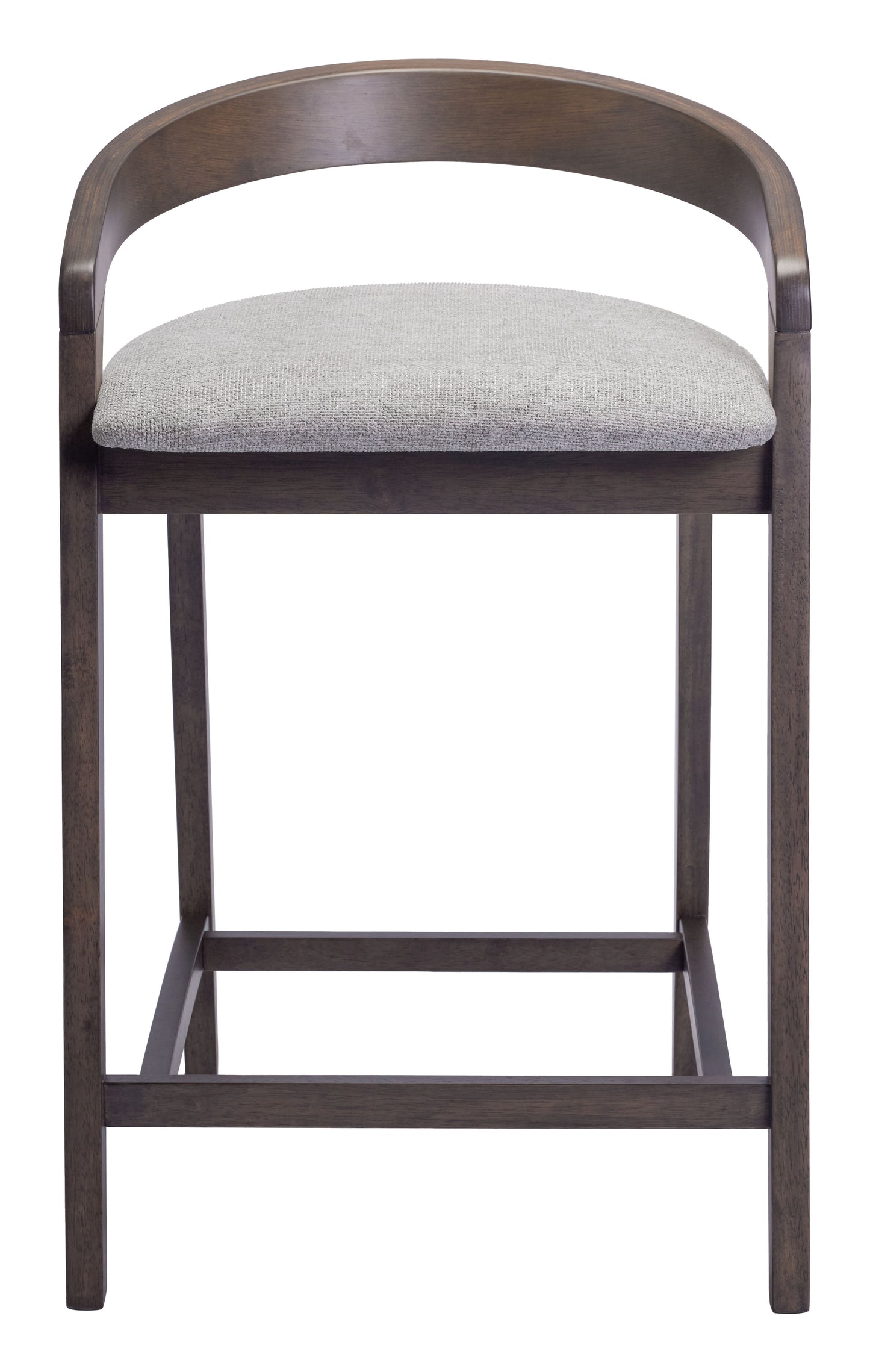 Juego de 2 taburetes de bar en gris paloma y espresso: calidad superior y diseño elegante para tu hogar.