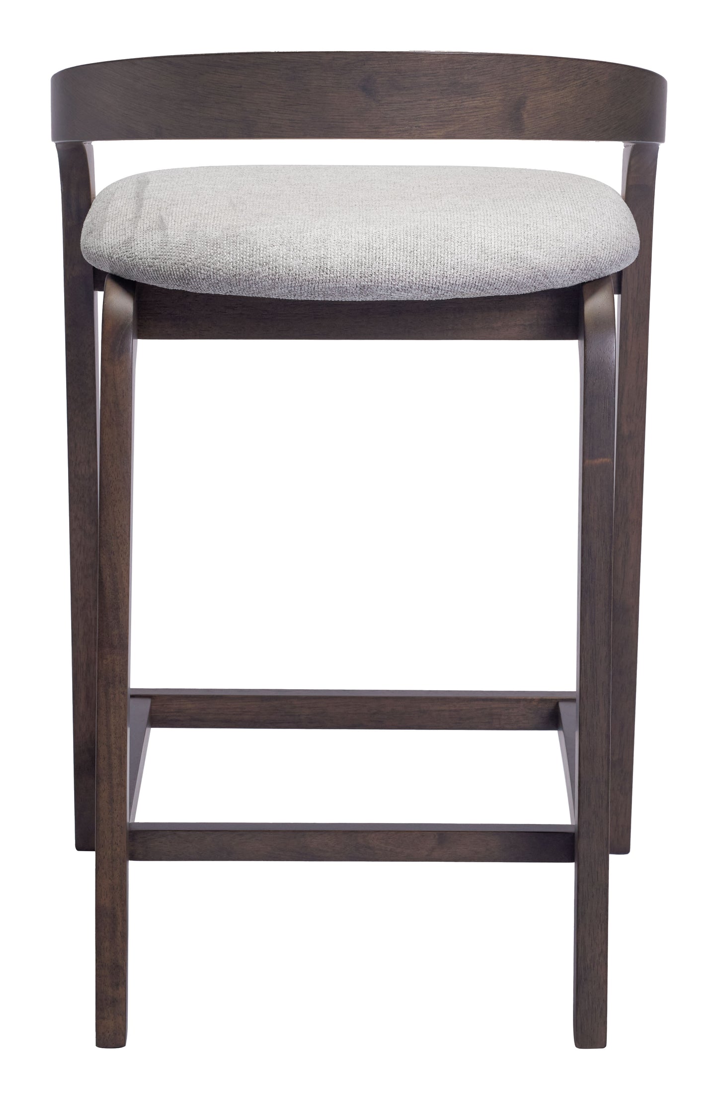 Juego de 2 taburetes de bar en gris paloma y espresso: calidad superior y diseño elegante para tu hogar.