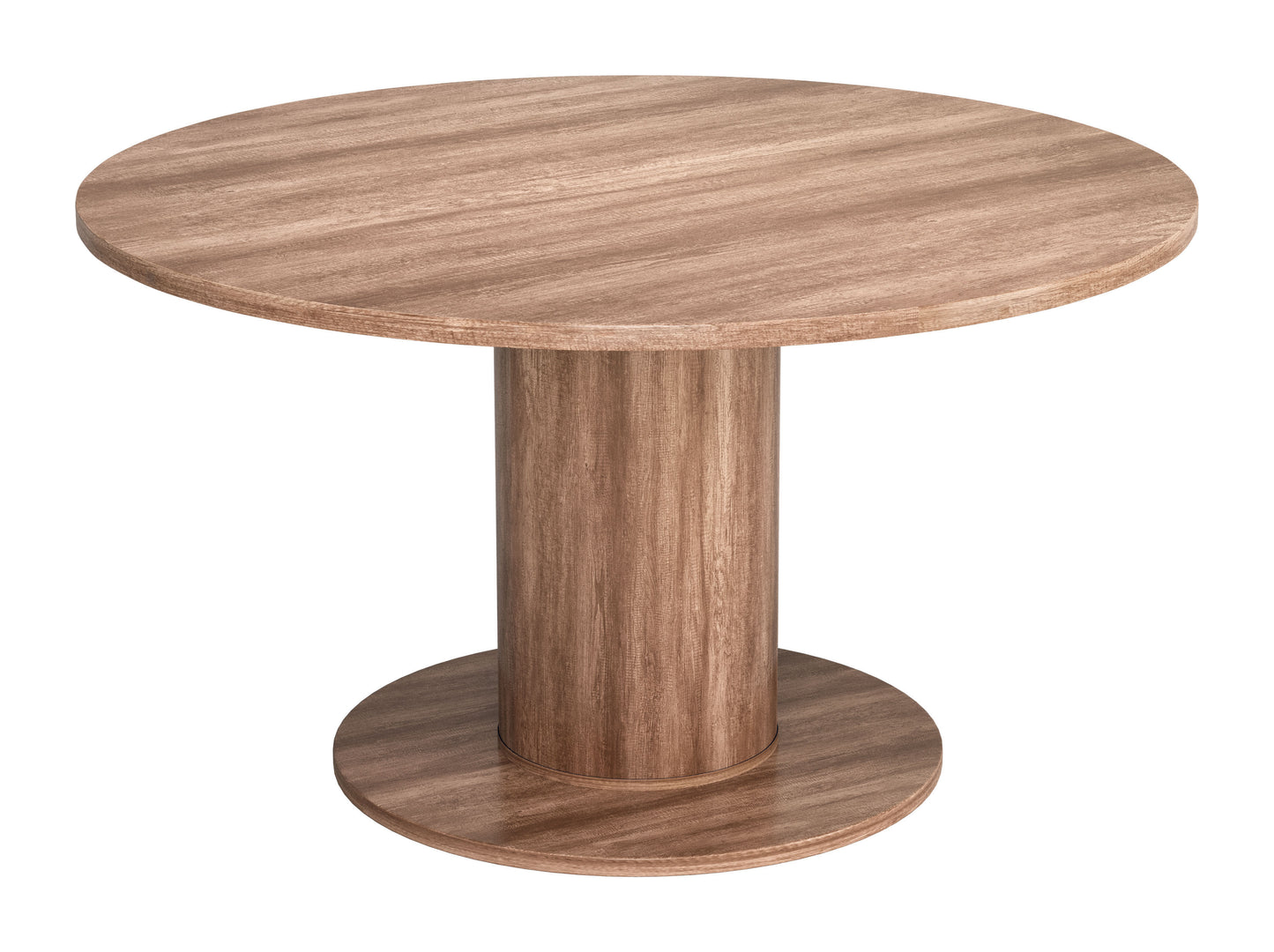 Mesa 2 en 1 marrón: mesa de comedor elegante y duradera para espacios con estilo