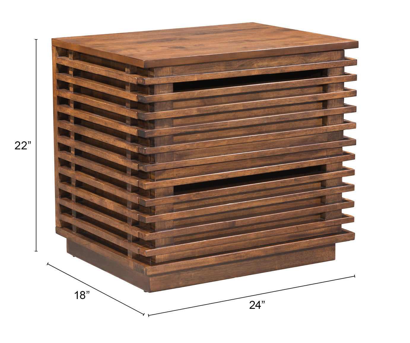 Mesa auxiliar de nogal: mesa de comedor elegante y duradera para espacios con estilo