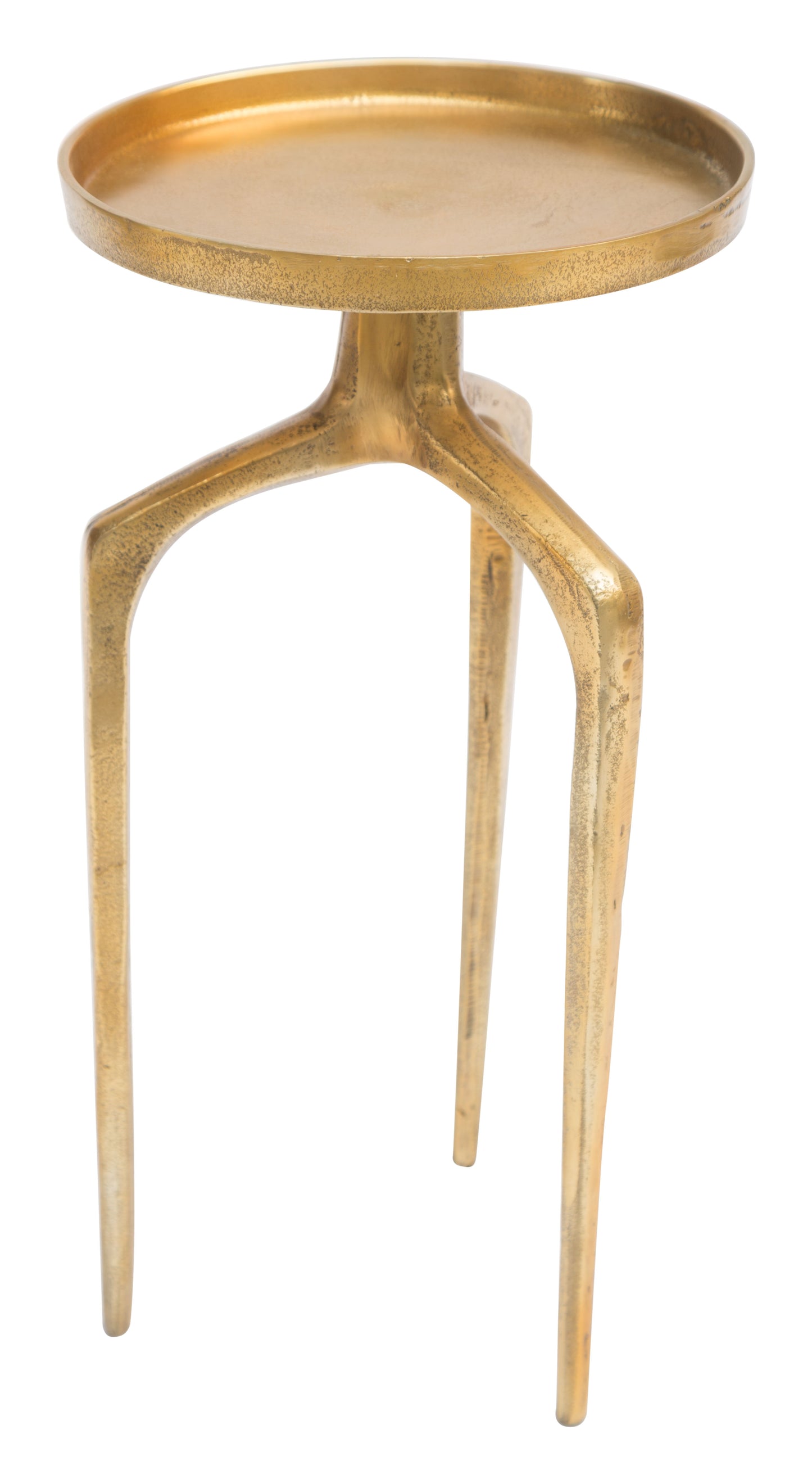 Ensemble de tables d'appoint Como (2 pièces) Or antique