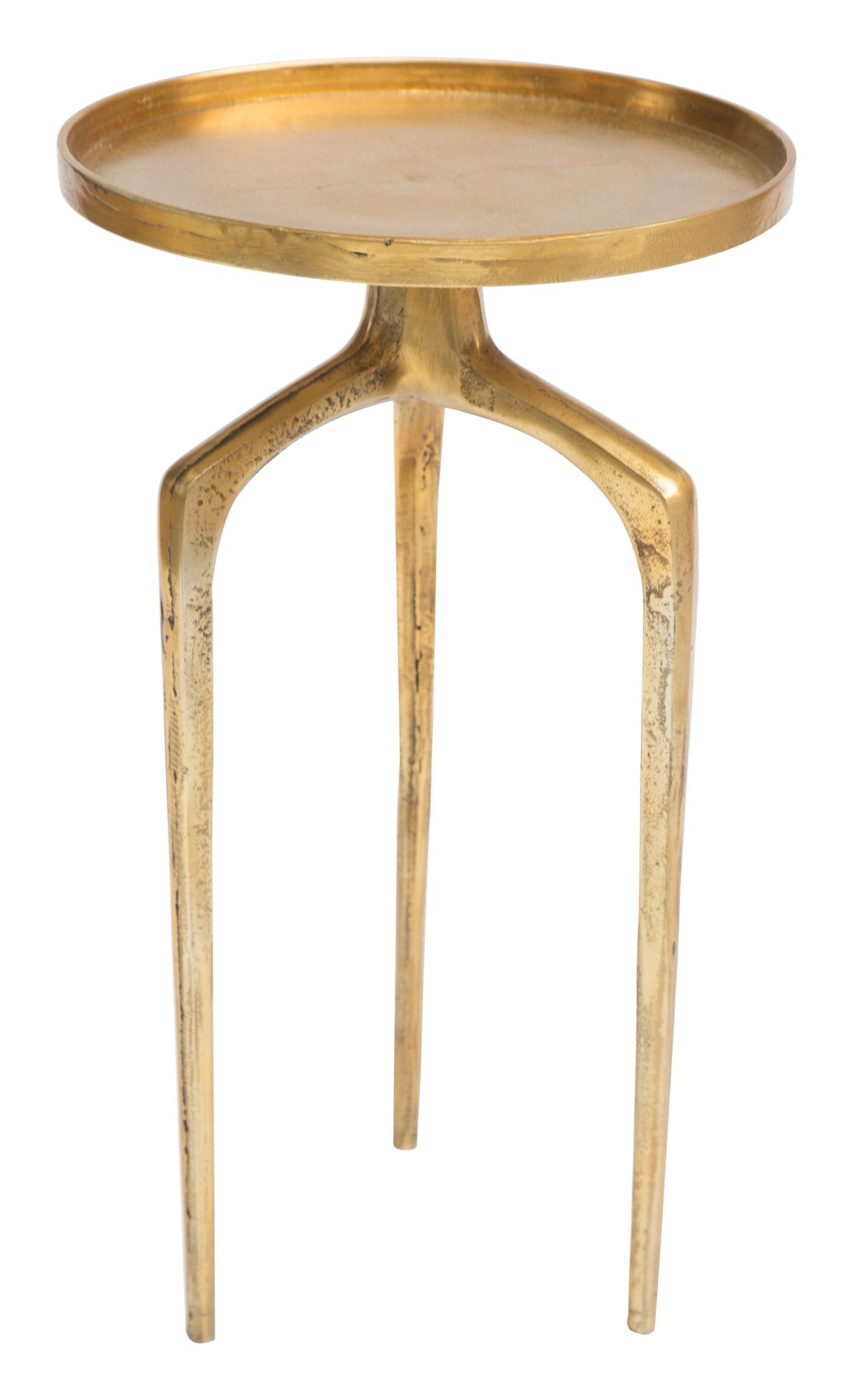 Ensemble de tables d'appoint Como (2 pièces) Or antique