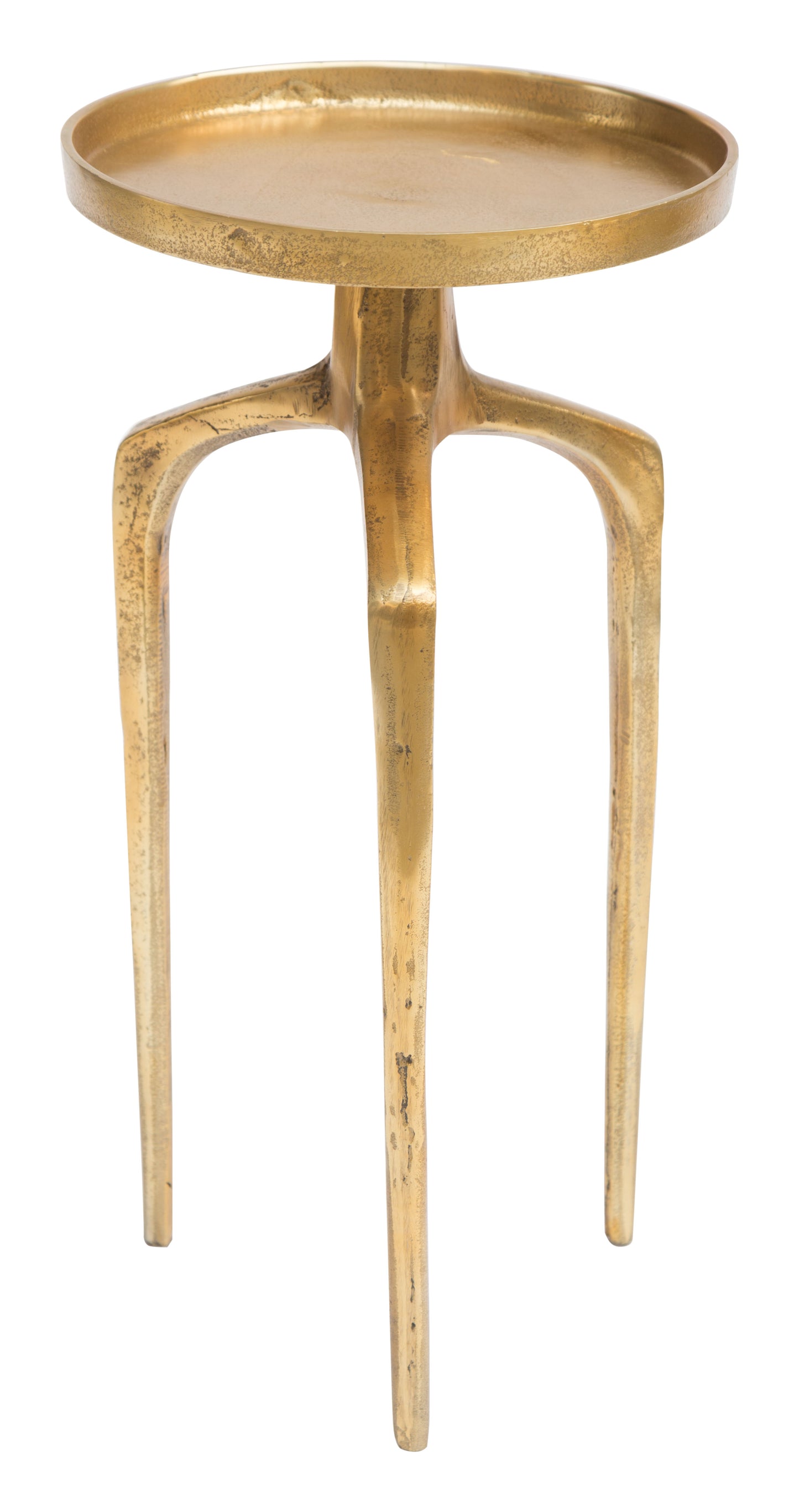 Ensemble de tables d'appoint Como (2 pièces) Or antique