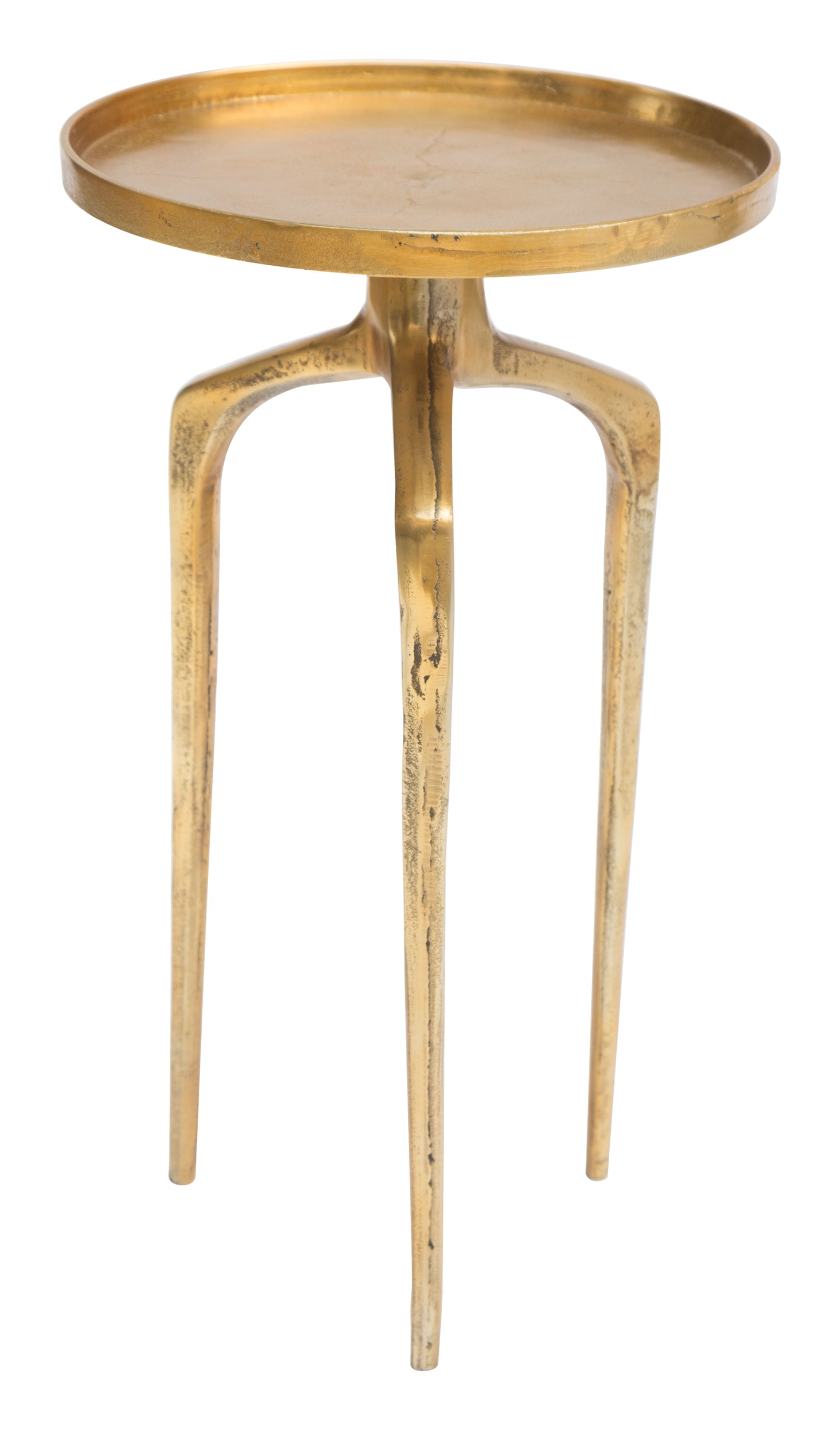 Ensemble de tables d'appoint Como (2 pièces) Or antique