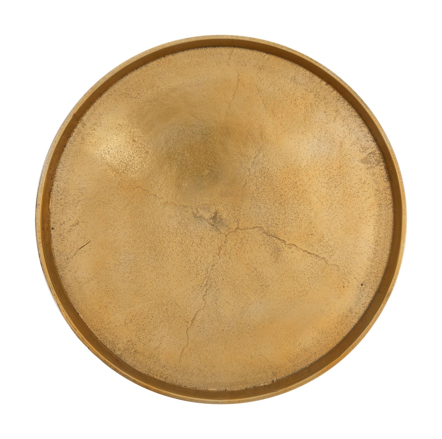 Ensemble de tables d'appoint Como (2 pièces) Or antique