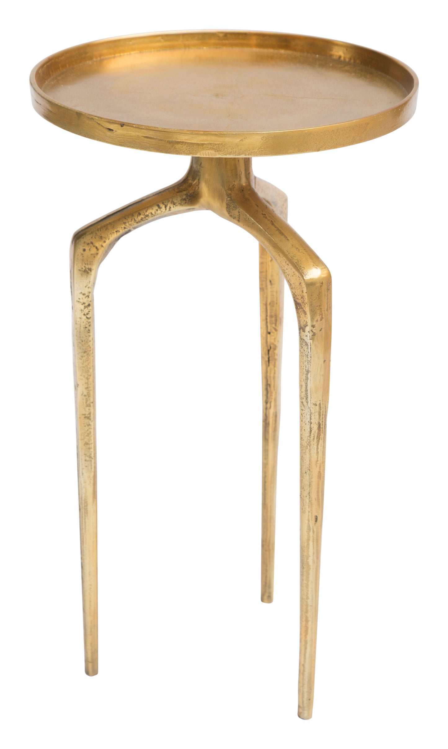 Ensemble de tables d'appoint Como (2 pièces) Or antique