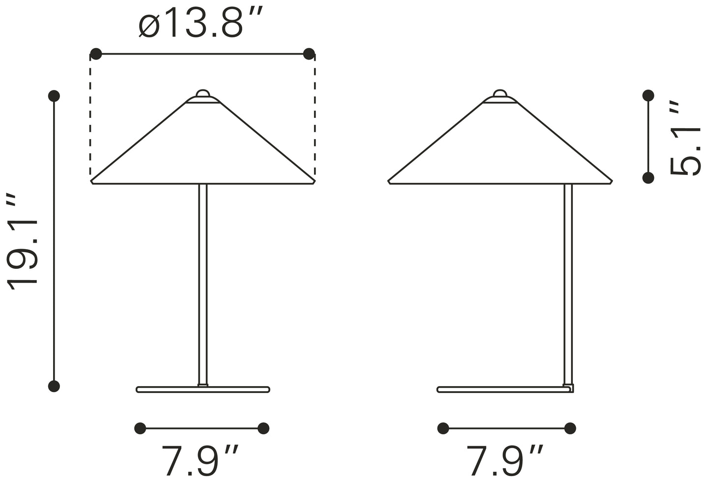 Lámpara de mesa roja y dorada: lámpara de comedor elegante y duradera para espacios con estilo.