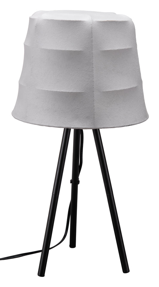 Lampe de table Mozzi grise et noire