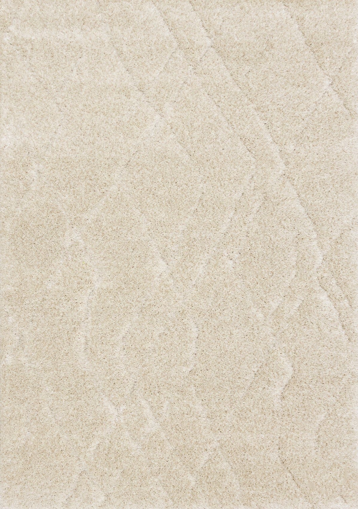Tapis Nelson géométrique moderne crème