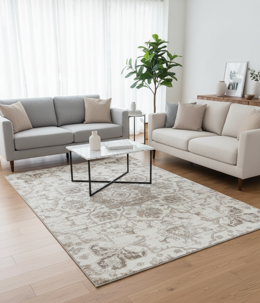 Cadence Vintage South-Western Cream Rug (NO IMAGE OR VIDEO)