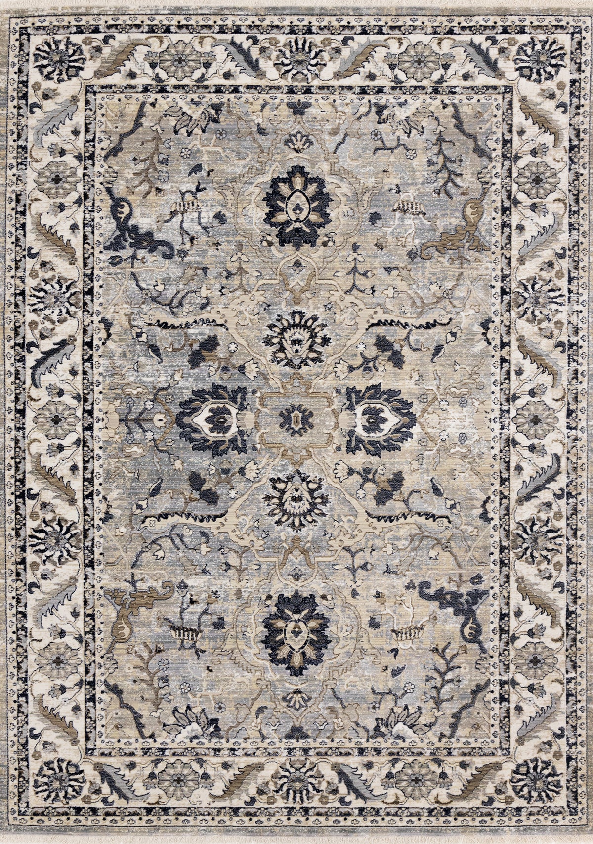 Tapis contemporain élégant beige