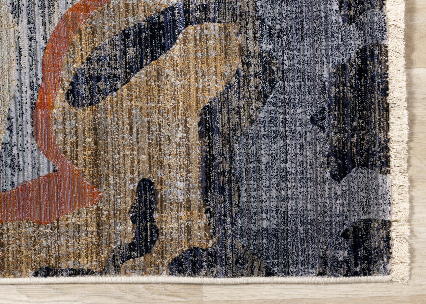 Contemporary Organic Beige Area Rug