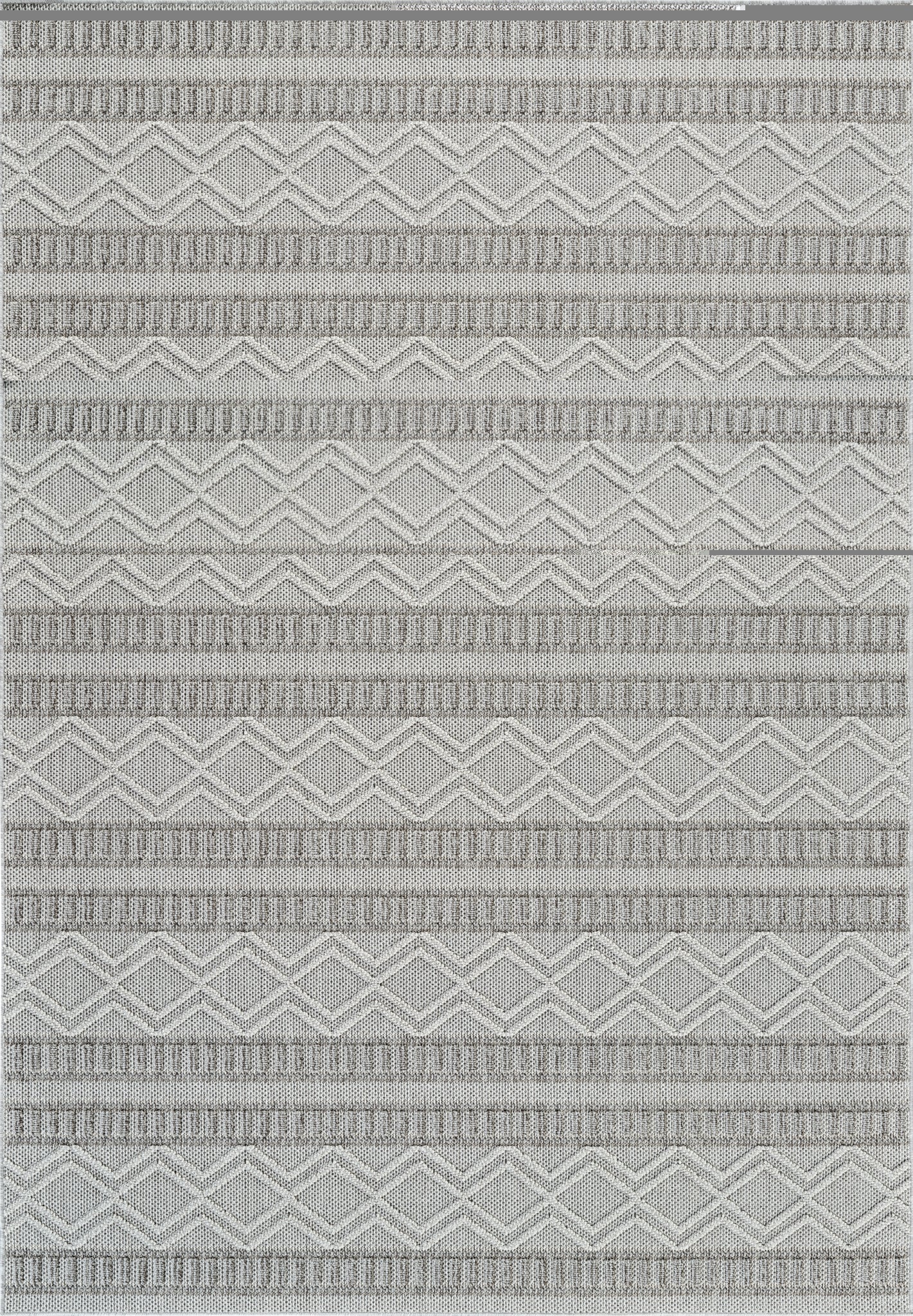 Tapis gris moderne abstrait Hogar