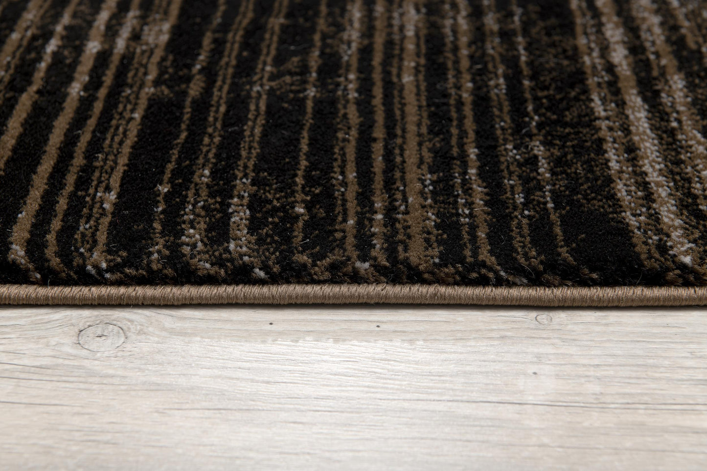 Ember Abstract Contemporary Brown and Red Indoor Rug-17