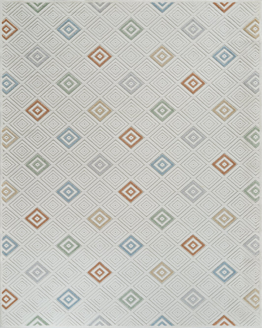Alfombra Abstract Modern Cream Rug - Area Rugs - Rug Branch
