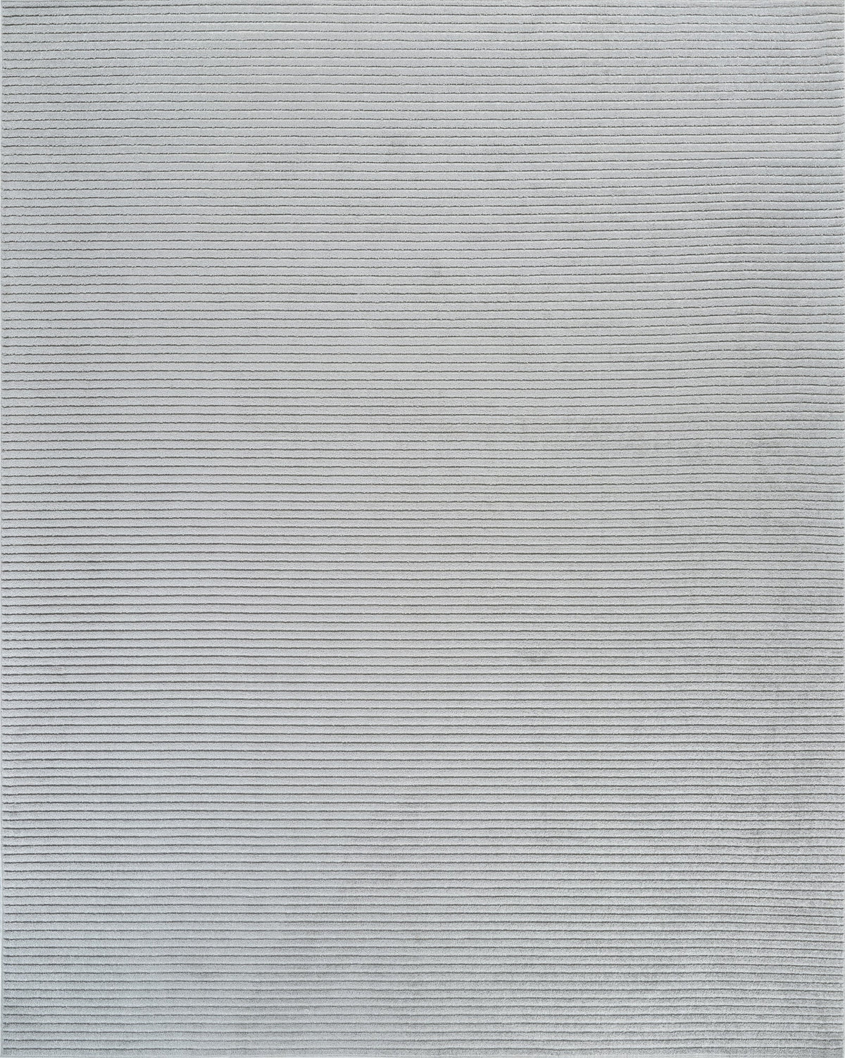 Tapis Solena rayé contemporain gris et beige