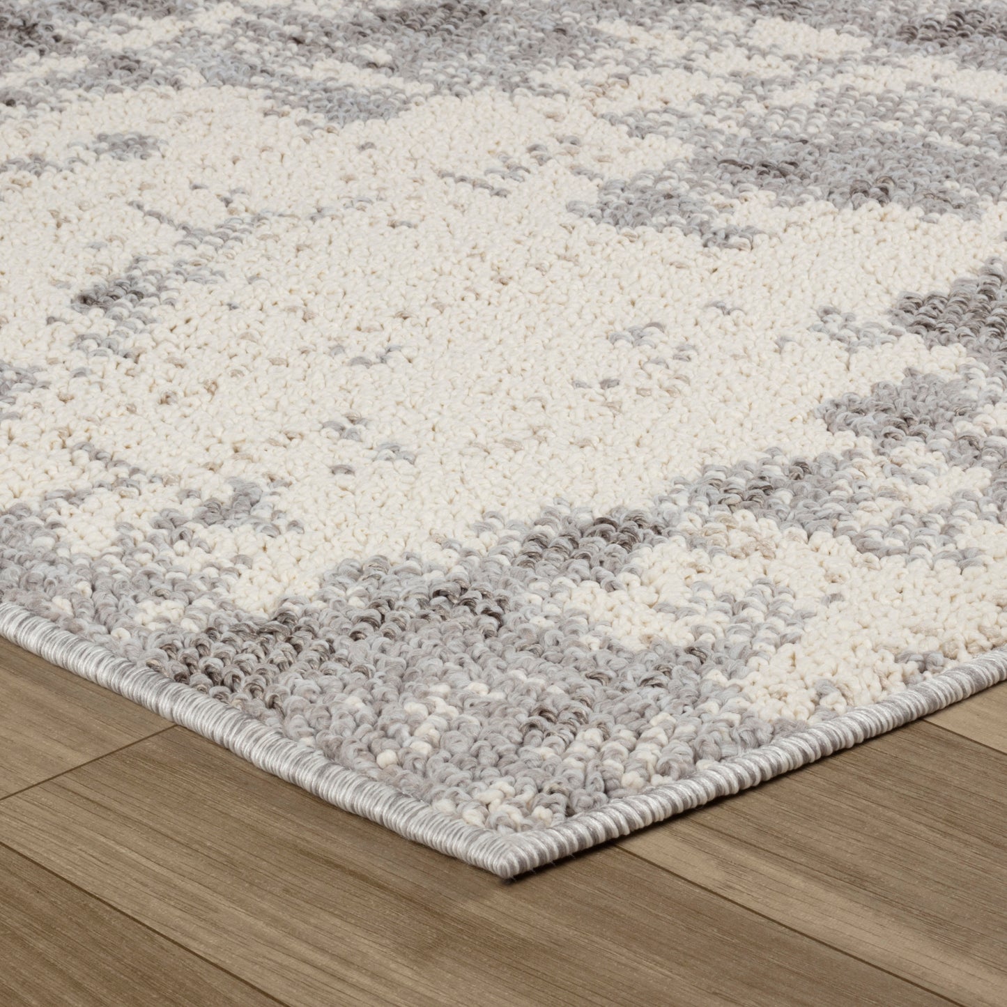 Alfombra abstracta moderna gris Jules