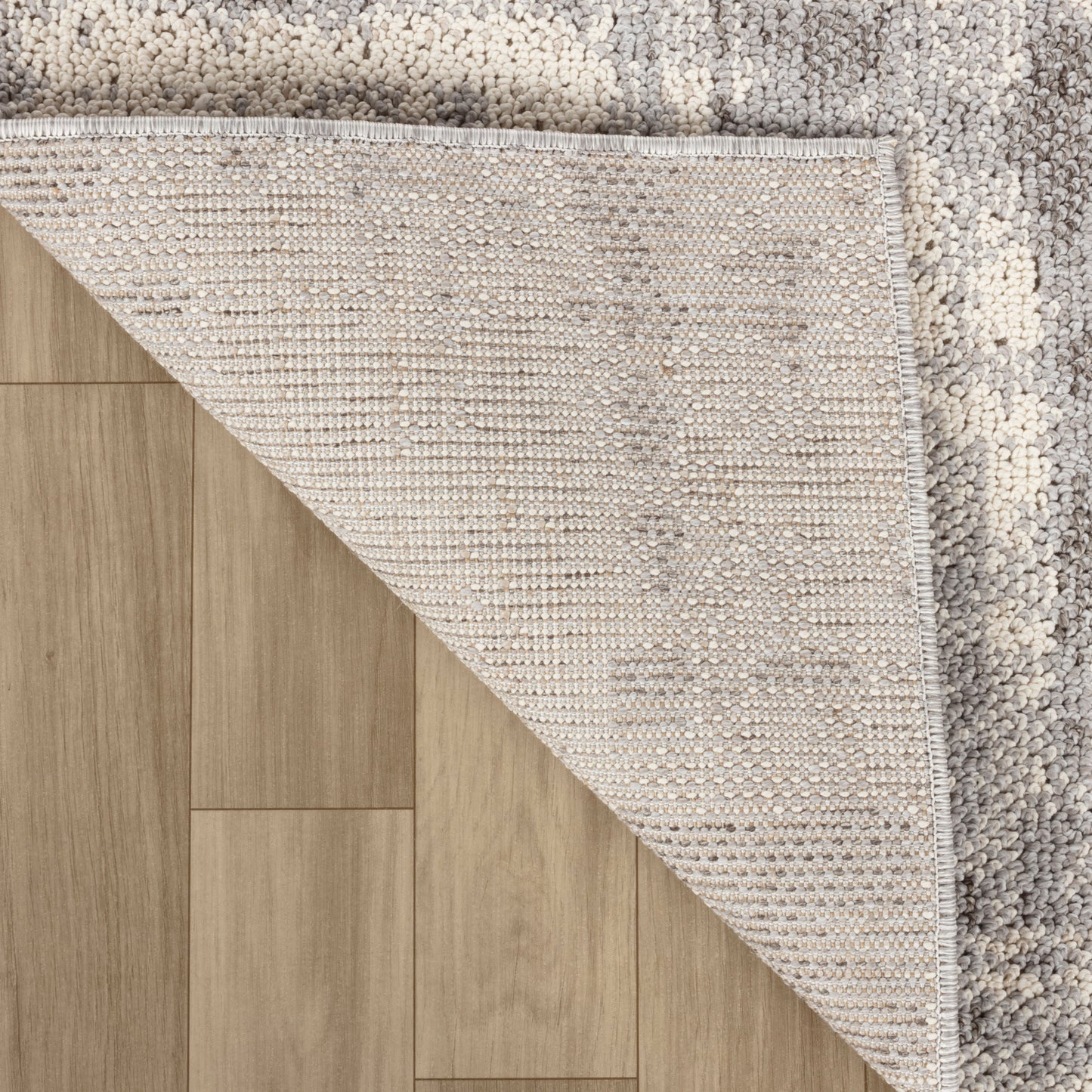 Alfombra abstracta moderna gris Jules