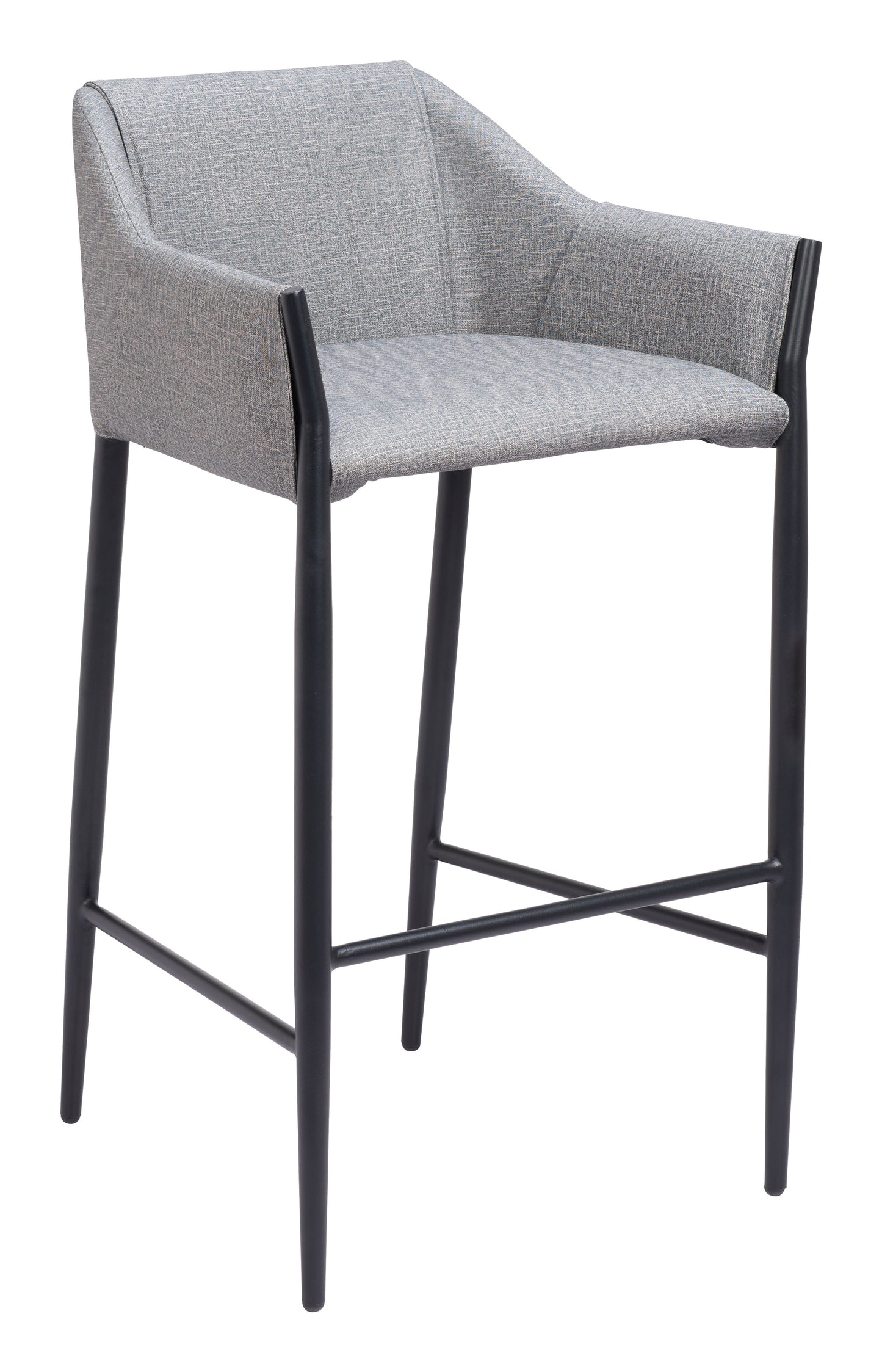 Taburete de bar gris pizarra: calidad superior y diseño elegante para su hogar