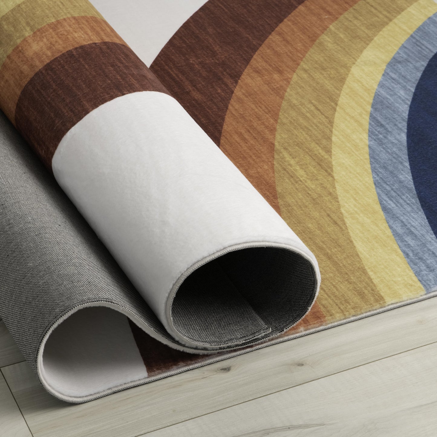Solara Ember Red Area Rug