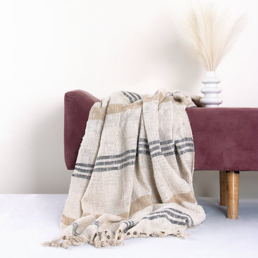 Decorative Throw Beige