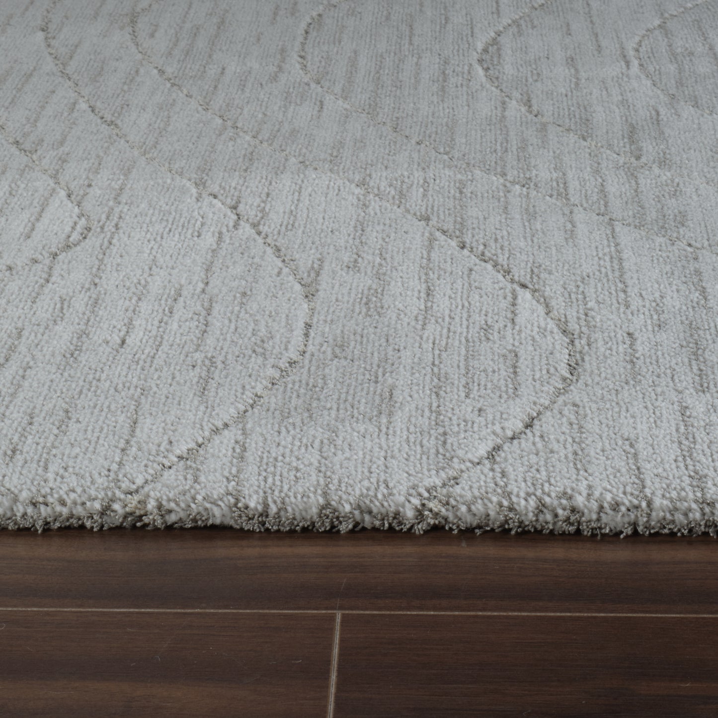 Alfombra moderna gris abstracta de Casa