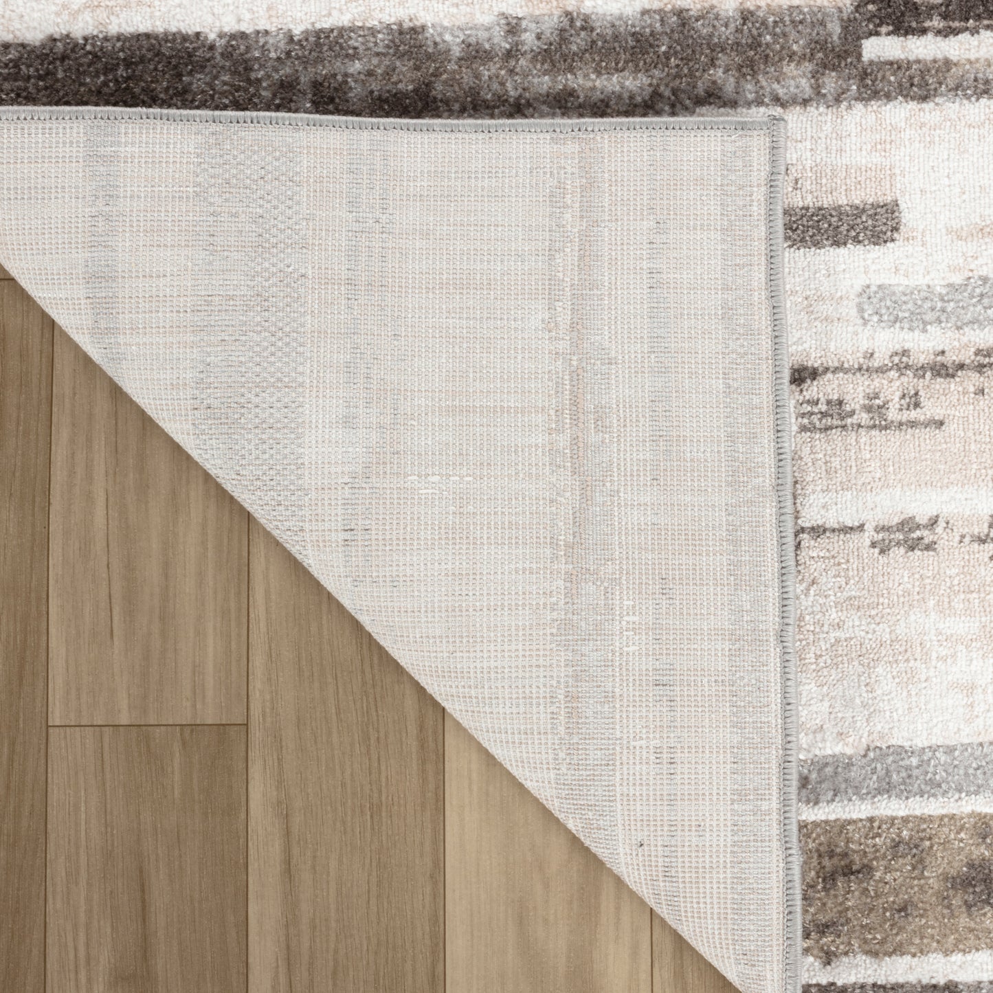 Alfombra beige moderna abstracta Cadence