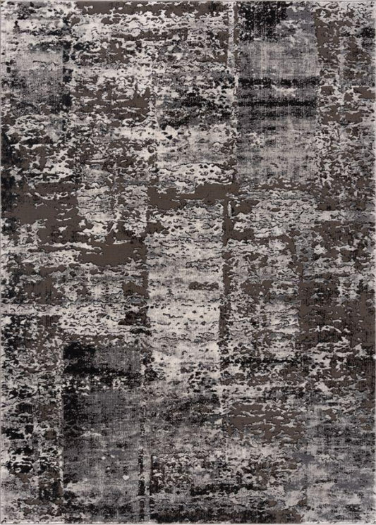 Alfombra gris contemporánea escandinava Vogue