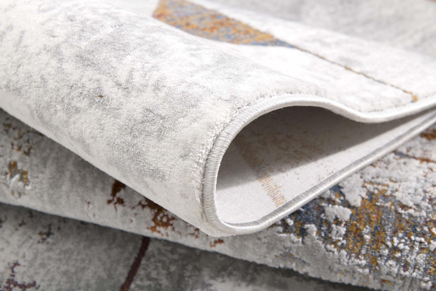 Sardini Geometric Contemporary Grey Rug
