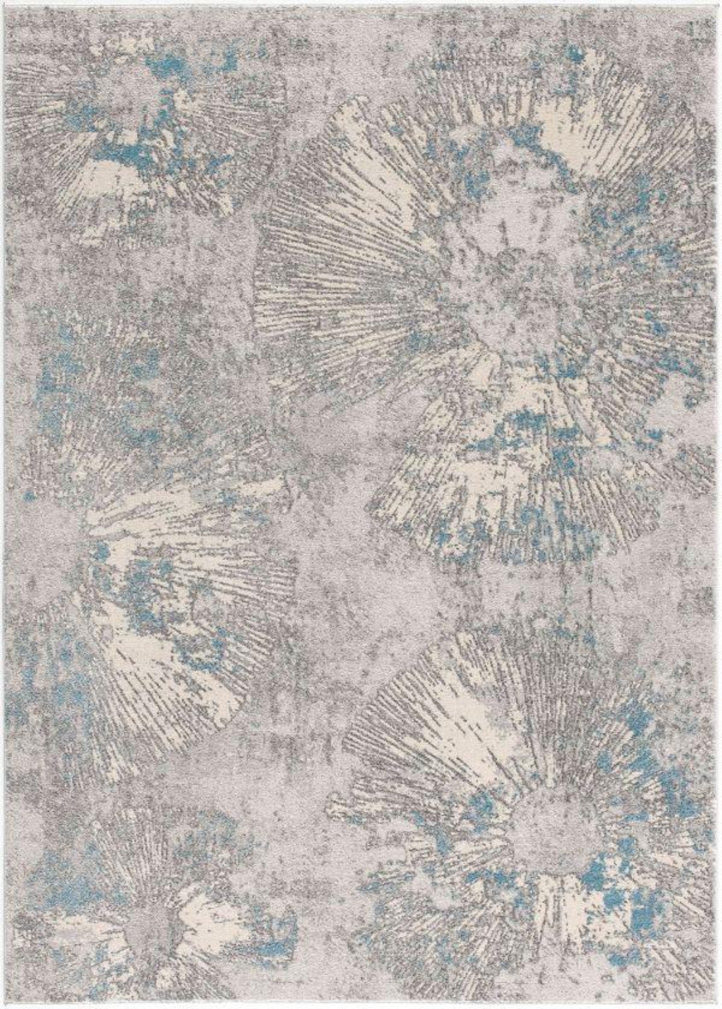 Vogue Coastal Contemporary Blue Rug