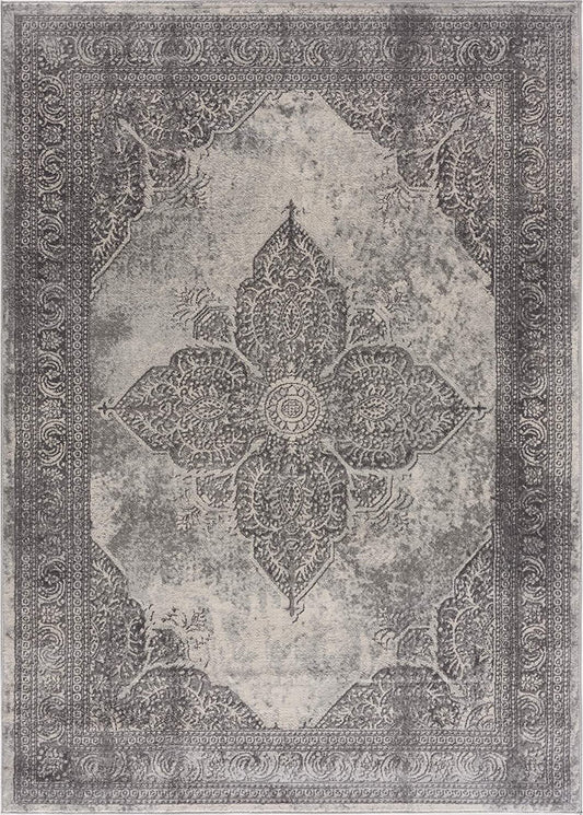 Havana Moroccan South-Western Grey Rug