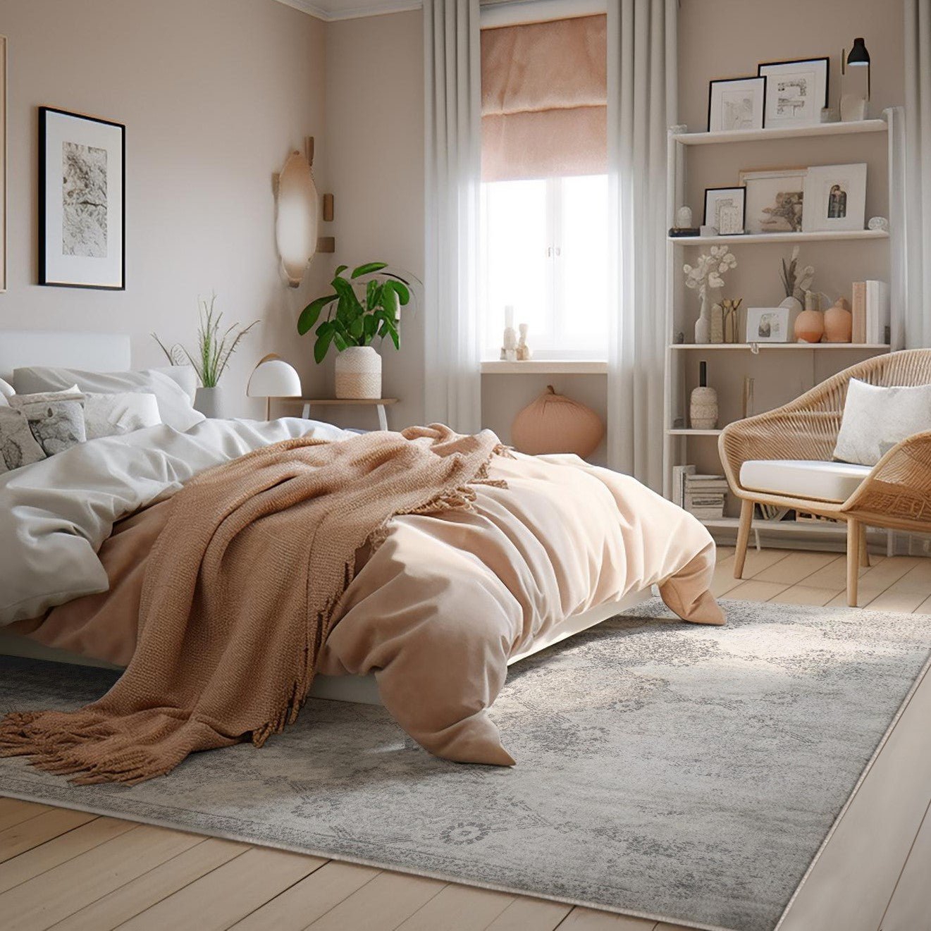 Havana Moroccan Contemporary Grey Rug