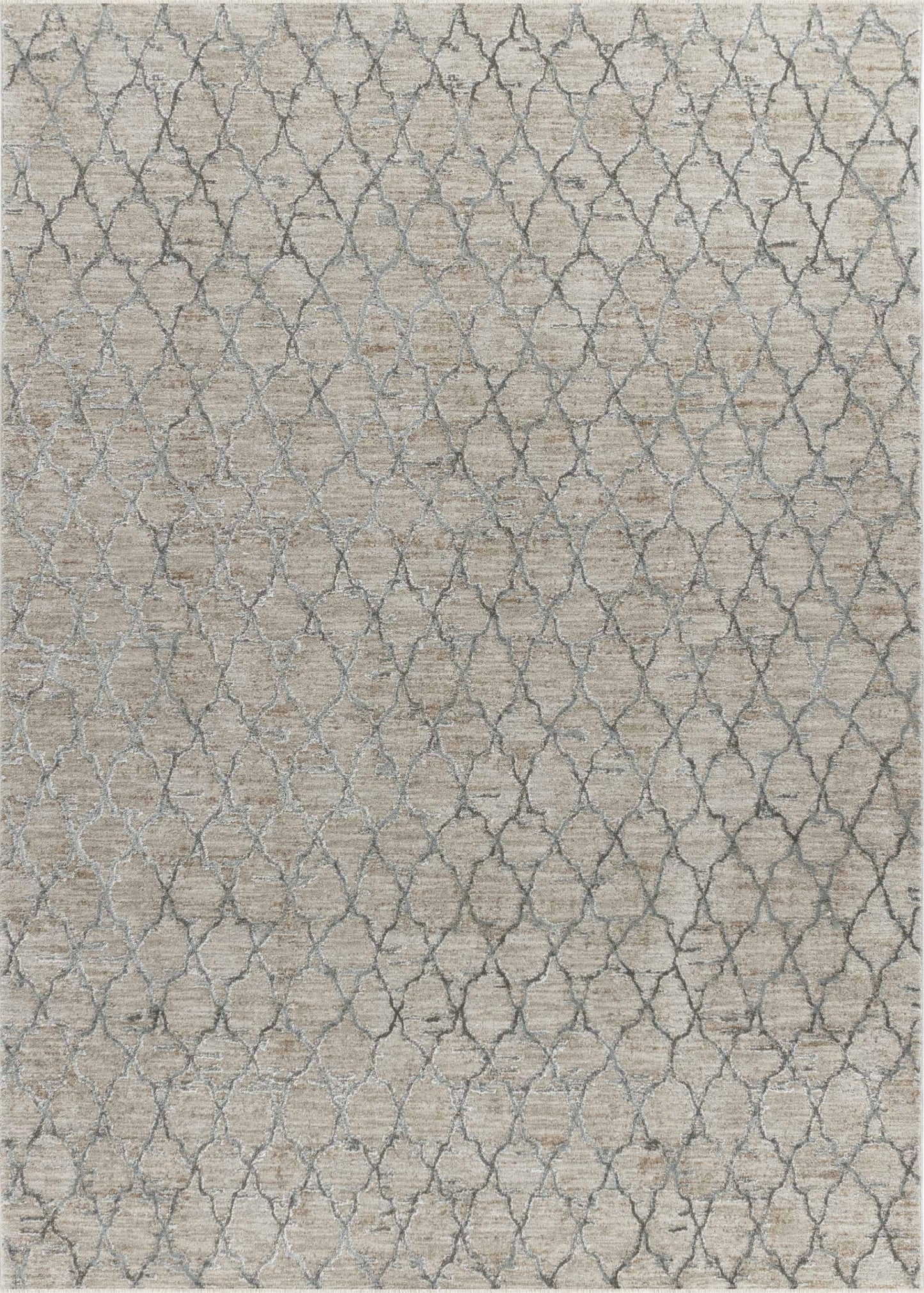 Alfombra bohemia marroquí beige Melo
