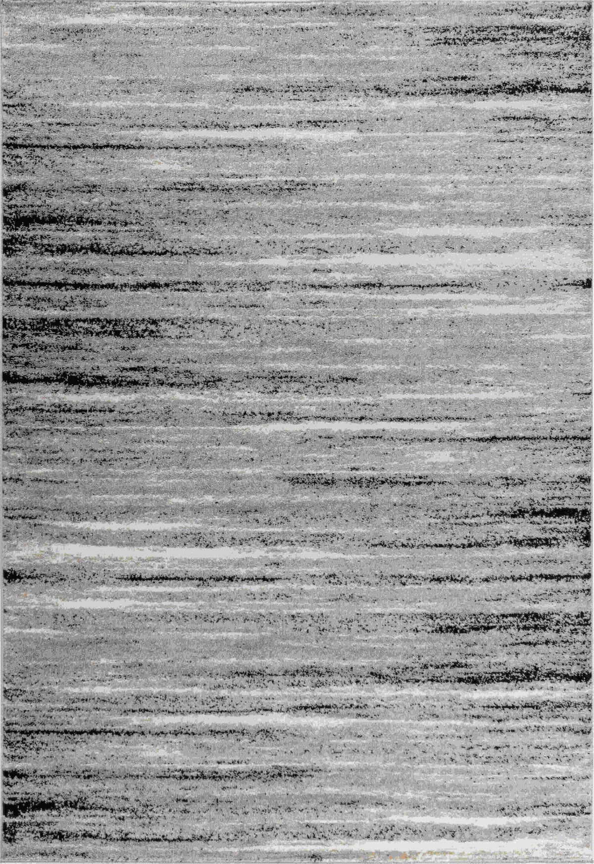 Tapis Sahra abstrait contemporain gris