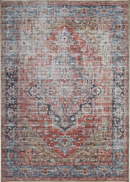 Tapis rouge transitionnel persan Emir