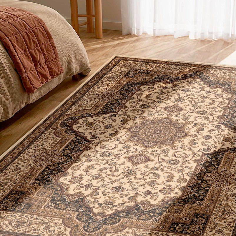 Majestic Persian Traditional Cream Rug