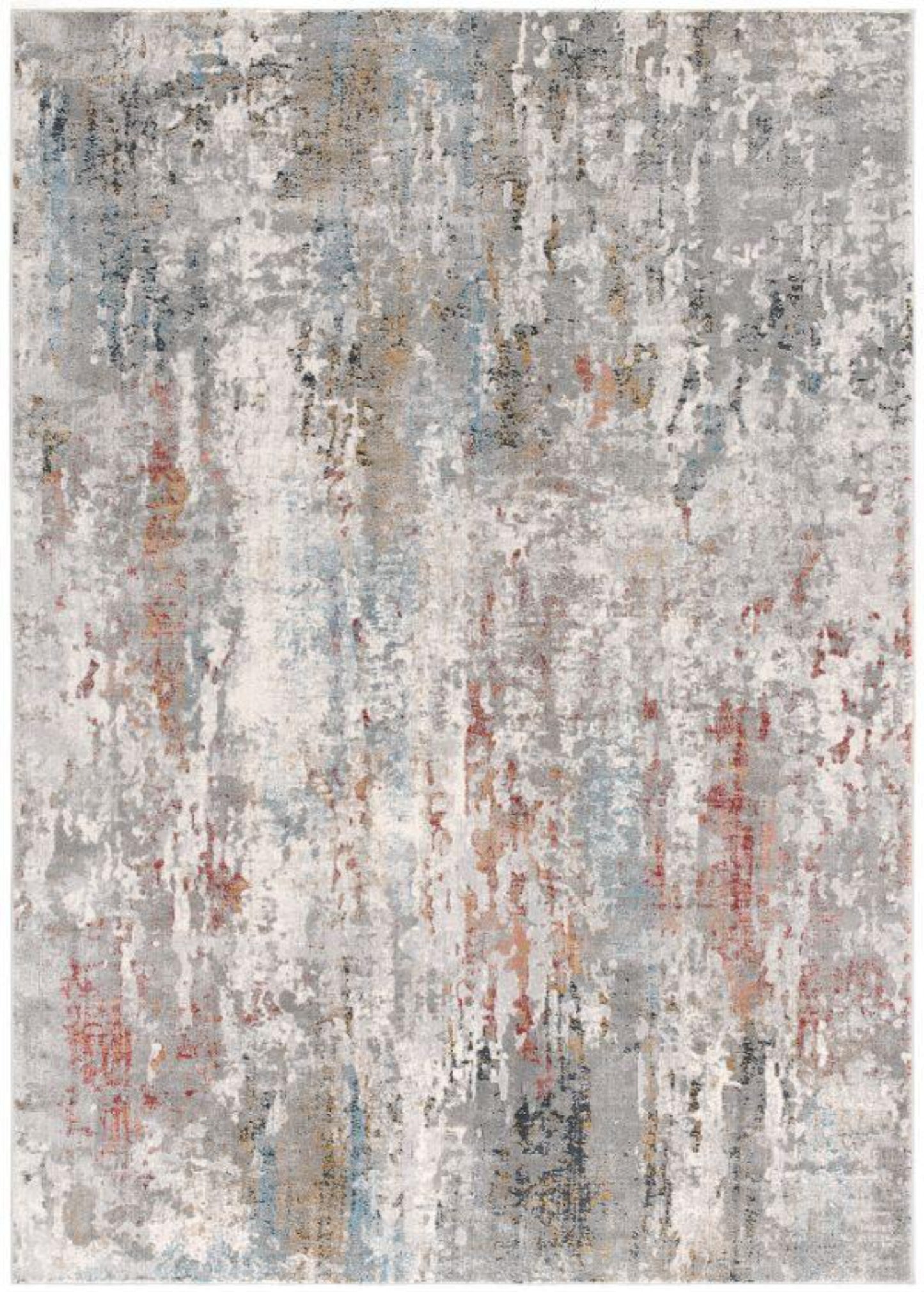 Capri Abstract Contemporary Grey Rug
