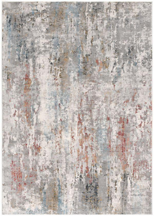 Capri Abstract Contemporary Grey Rug