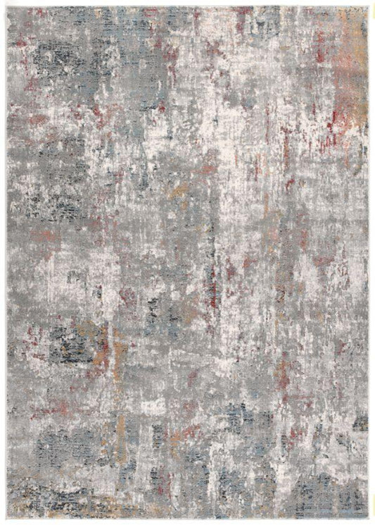 Capri Abstract Contemporary Grey Rug