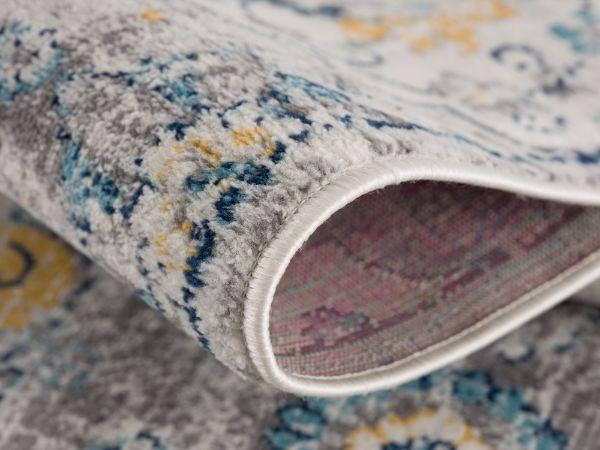 Savannah Mid-Century Modern Contemporary Blue Rug
