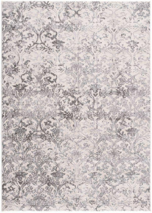 Oasis Modern Floral Beige Rug