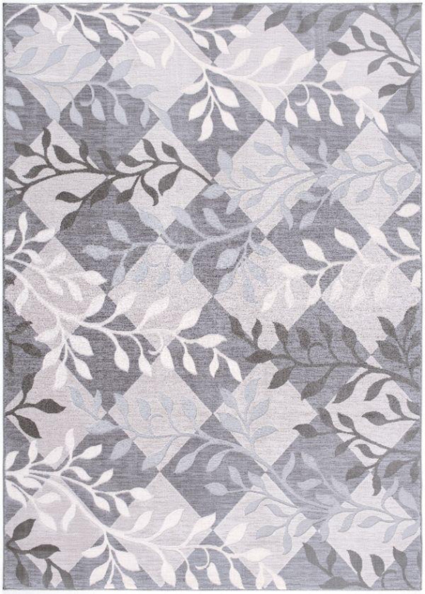 Oasis Abstract Floral Beige Rug