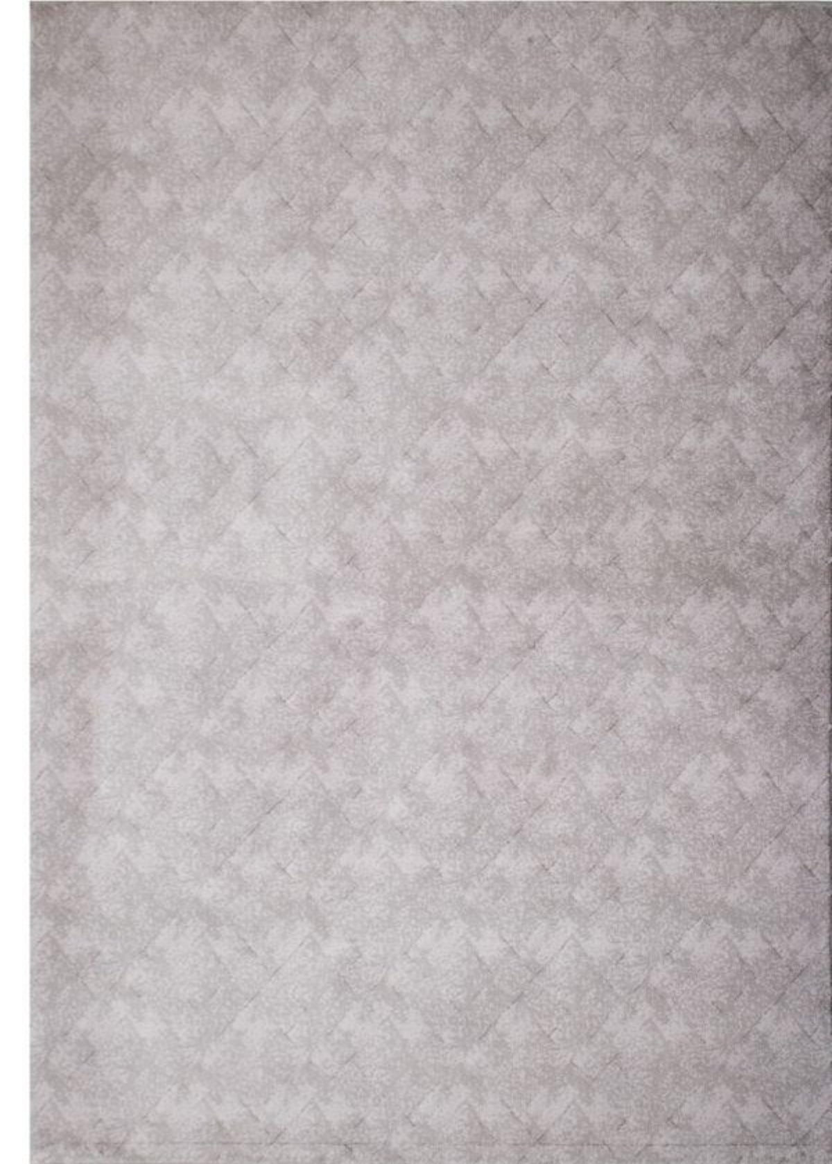 Alfombra de interior Svala geométrica contemporánea gris y beige